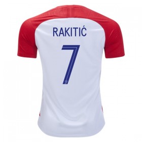 Camisolas de Futebol Croácia Ivan Rakitic 15 Equipamento Principal Copa do Mundo 2018 Manga Curta