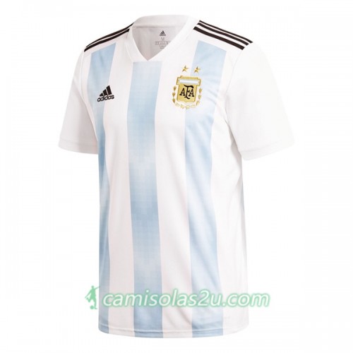 Camisolas de Futebol Argentina Equipamento Principal Copa do Mundo