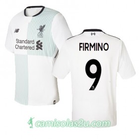 Camisolas de Futebol Liverpool FIRMINO Equipamento Alternativa 2017/18 Manga Curta