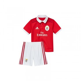 Camisolas de Futebol Benfica Criança Equipamento Principal 2017/18 Manga Curta