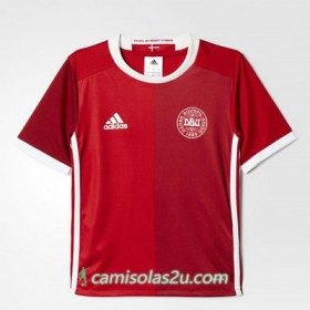 Camisolas de Futebol Dinamarca Equipamento Principal Euro 2016