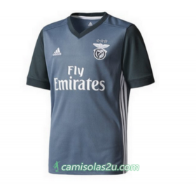 Camisolas de Futebol Benfica Equipamento Alternativa 2017/18 Manga Curta