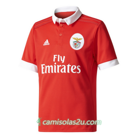 Camisolas de Futebol Benfica Equipamento Principal 2017/18 Manga Curta