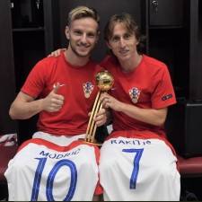 Rakitic celebra 100 jogos pela Croácia