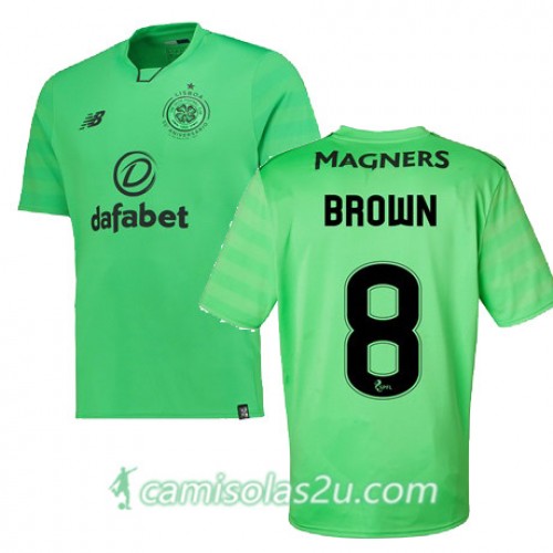 Camisolas de Futebol Celtic SCOTT BROWN Equipamento 3ª 2017/18 Manga Curta Camisolas de Futebol Celtic SCOTT BROWN Equipamento 3ª 2017/18 Manga Curta