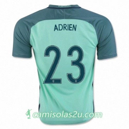 Camisolas de Futebol Portugal ADRIEN SILVA Equipamento Alternativa Euro 2016 Camisolas de Futebol Portugal ADRIEN SILVA Equipamento Alternativa Euro 2016