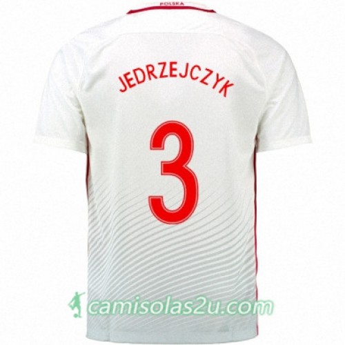 Camisolas de Futebol Polônia ARTUR JEDRZEJCZYK Equipamento Principal Euro 2016 Camisolas de Futebol Polônia ARTUR JEDRZEJCZYK Equipamento Principal Euro 2016