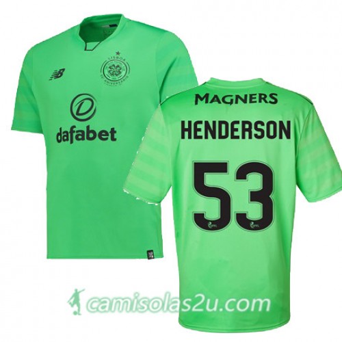 Camisolas de Futebol Celtic LIAM HENDERSON Equipamento 3ª 2017/18 Manga Curta Camisolas de Futebol Celtic LIAM HENDERSON Equipamento 3ª 2017/18 Manga Curta