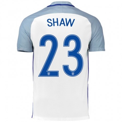 Camisolas de Futebol Inglaterra SHAW Equipamento Principal Euro 2016 Camisolas de Futebol Inglaterra SHAW Equipamento Principal Euro 2016
