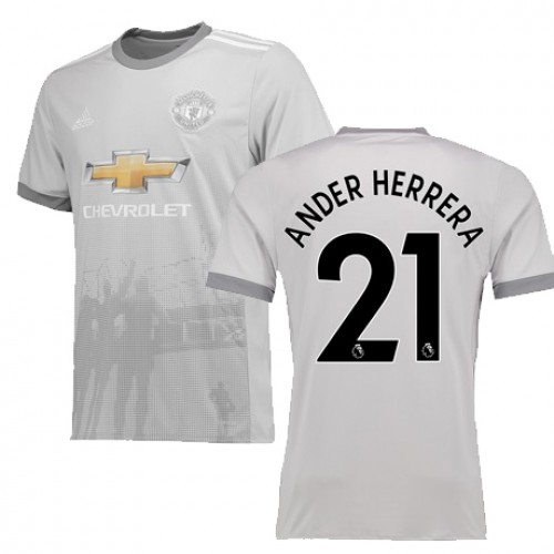 Camisolas de Futebol Manchester United HERRERA Equipamento 3ª 2017/18 Manga Curta Camisolas de Futebol Manchester United HERRERA Equipamento 3ª 2017/18 Manga Curta