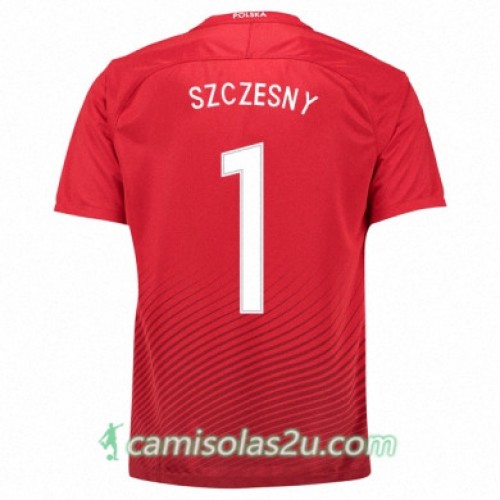 Camisolas de Futebol Polônia WOJCIECH SZCZESNY Equipamento Alternativa Euro 2016 Camisolas de Futebol Polônia WOJCIECH SZCZESNY Equipamento Alternativa Euro 2016