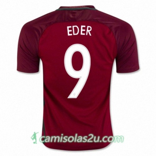 Camisolas de Futebol Portugal EDER Equipamento Principal Euro 2016 Camisolas de Futebol Portugal EDER Equipamento Principal Euro 2016