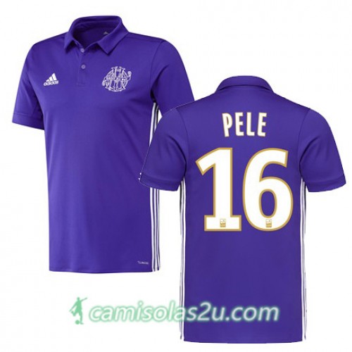 Camisolas de Futebol Olympique de Marseille YOHANN PELE Equipamento 3ª 2017/18 Manga Curta Camisolas de Futebol Olympique de Marseille YOHANN PELE Equipamento 3ª 2017/18 Manga Curta
