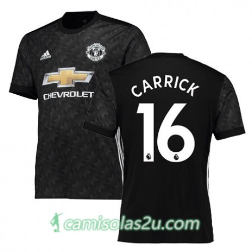 Camisolas de Futebol Manchester United CARRICK Equipamento Alternativa 2017/18 Manga Curta Camisolas de Futebol Manchester United CARRICK Equipamento Alternativa 2017/18 Manga Curta