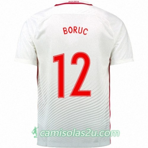 Camisolas de Futebol Polônia ARTUR BORUC Equipamento Principal Euro 2016 Camisolas de Futebol Polônia ARTUR BORUC Equipamento Principal Euro 2016
