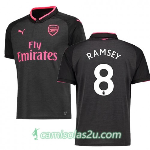 Camisolas de Futebol Arsenal RAMSEY Equipamento 3ª 2017/18 Manga Curta Camisolas de Futebol Arsenal RAMSEY Equipamento 3ª 2017/18 Manga Curta