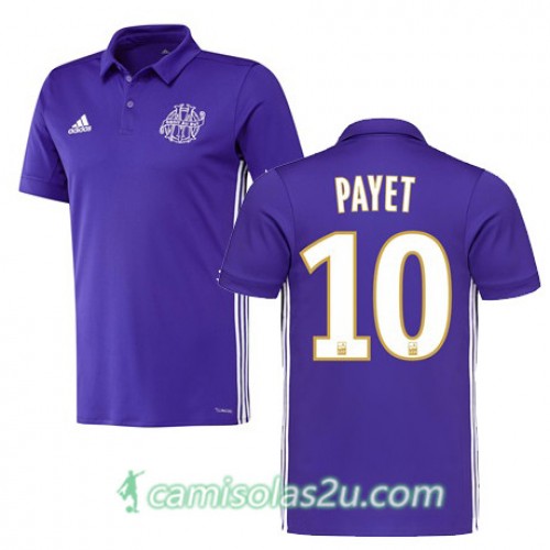 Camisolas de Futebol Olympique de Marseille Dimitri Payet Equipamento 3ª 2017/18 Manga Curta Camisolas de Futebol Olympique de Marseille Dimitri Payet Equipamento 3ª 2017/18 Manga Curta