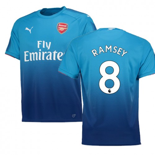 Camisolas de Futebol Arsenal RAMSEY Equipamento Alternativa 2017/18 Manga Curta Camisolas de Futebol Arsenal RAMSEY Equipamento Alternativa 2017/18 Manga Curta