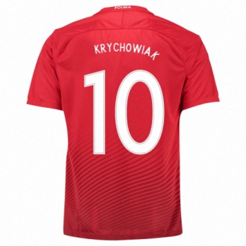 Camisolas de Futebol Polônia GRZEGORZ KRYCHOWIAK Equipamento Alternativa Euro 2016 Camisolas de Futebol Polônia GRZEGORZ KRYCHOWIAK Equipamento Alternativa Euro 2016