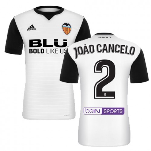Camisolas de Futebol Valencia JOAO CANCELO Equipamento Principal 2017/18 Manga Curta Camisolas de Futebol Valencia JOAO CANCELO Equipamento Principal 2017/18 Manga Curta