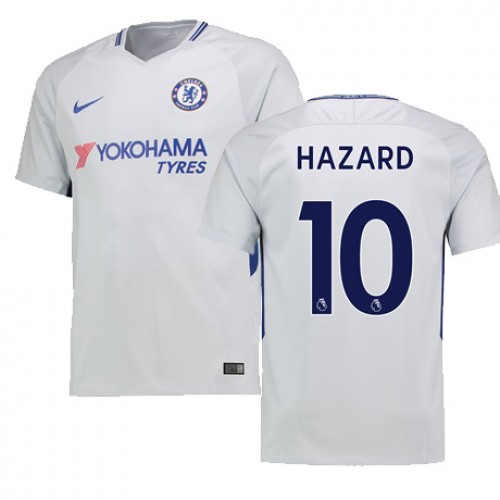 Camisolas de Futebol Chelsea HAZARD Equipamento Alternativa 2017/18 Manga Curta Camisolas de Futebol Chelsea HAZARD Equipamento Alternativa 2017/18 Manga Curta