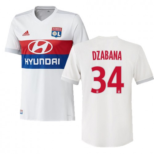 Camisolas de Futebol Olympique Lyonnais Alan Dzabana Equipamento Principal 2017/18 Manga Curta Camisolas de Futebol Olympique Lyonnais Alan Dzabana Equipamento Principal 2017/18 Manga Curta