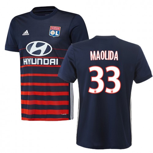 Camisolas de Futebol Olympique Lyonnais MYZIANE MAOLIDA Equipamento Alternativa 2017/18 Manga Curta Camisolas de Futebol Olympique Lyonnais MYZIANE MAOLIDA Equipamento Alternativa 2017/18 Manga Curta