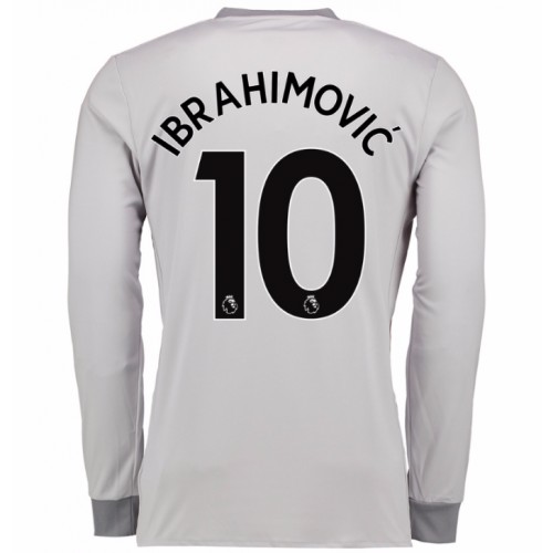 Camisolas de Futebol Manchester United Ibrahimovic 10 Equipamento 3ª 2017/18 Manga Comprida Camisolas de Futebol Manchester United Ibrahimovic 10 Equipamento 3ª 2017/18 Manga Comprida
