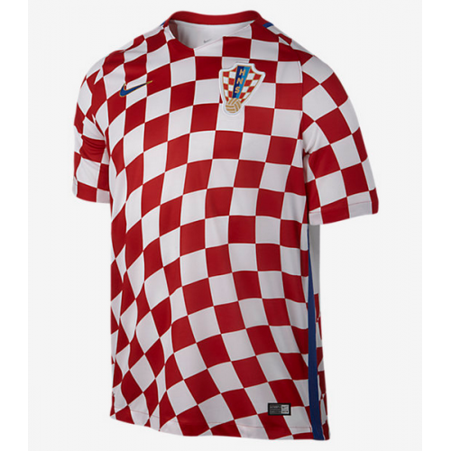 Camisolas de Futebol Croácia Equipamento Principal Euro 2016 Camisolas de Futebol Croácia Equipamento Principal Euro 2016