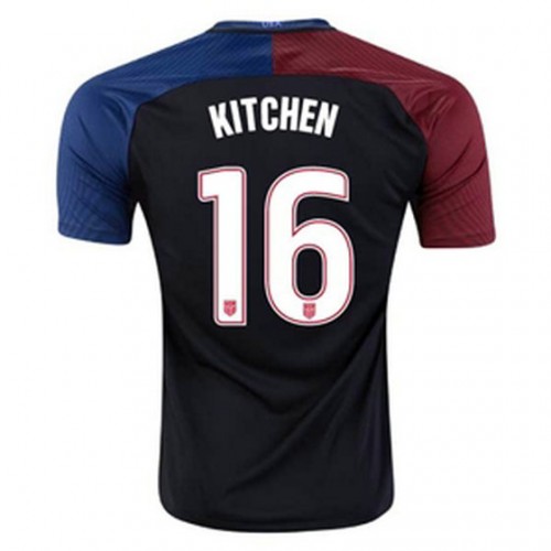 Camisolas de Futebol Estados Unidos KITCHEN Equipamento Alternativa 2016/17 Manga Curta Camisolas de Futebol Estados Unidos KITCHEN Equipamento Alternativa 2016/17 Manga Curta