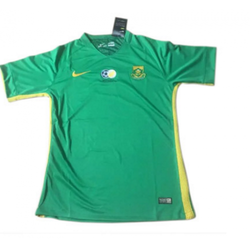 Camisolas de Futebol África do Sul Equipamento Alternativa 2016/17 Manga Curta Camisolas de Futebol África do Sul Equipamento Alternativa 2016/17 Manga Curta