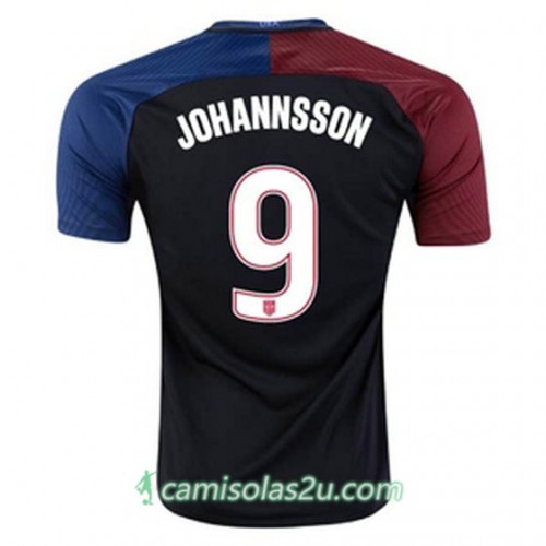 Camisolas de Futebol Estados Unidos JOHANNSSON Equipamento Alternativa 2016/17 Manga Curta Camisolas de Futebol Estados Unidos JOHANNSSON Equipamento Alternativa 2016/17 Manga Curta
