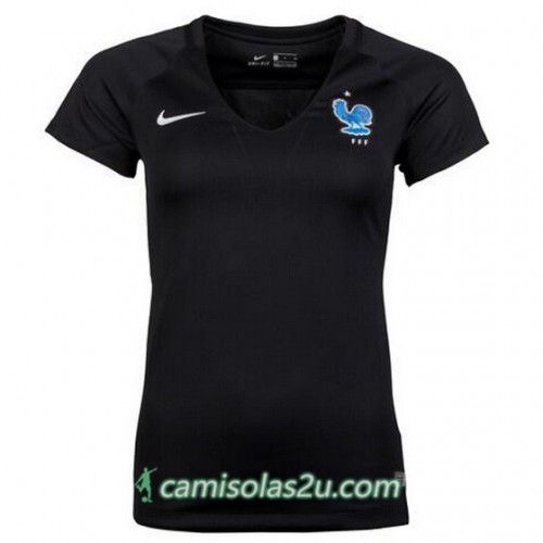 Camisolas de Futebol França Mulher Equipamento 3ª 2017/18 Manga Curta Camisolas de Futebol França Mulher Equipamento 3ª 2017/18 Manga Curta