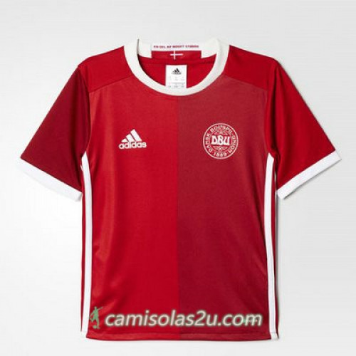Camisolas de Futebol Dinamarca Equipamento Principal Euro 2016 Camisolas de Futebol Dinamarca Equipamento Principal Euro 2016