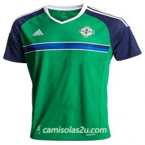 Camisolas de Futebol Irlanda do Norte Equipamento Principal Euro 2016 Camisolas de Futebol Irlanda do Norte Equipamento Principal Euro 2016