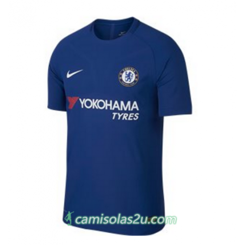 Camisolas de Futebol Chelsea Equipamento Principal 2017/18 Manga Curta Camisolas de Futebol Chelsea Equipamento Principal 2017/18 Manga Curta