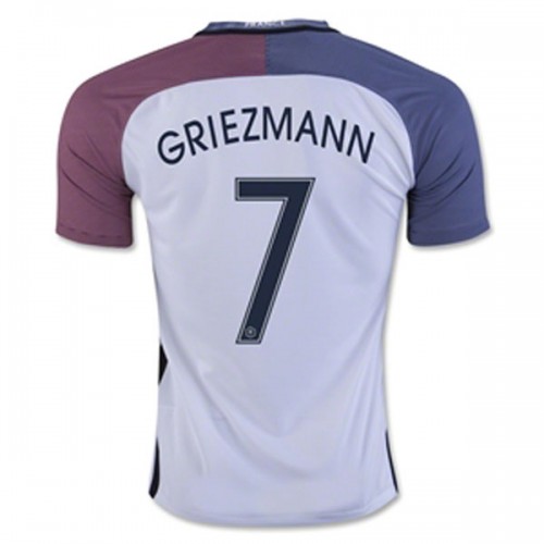 Camisolas de Futebol França GRIEZMANN Equipamento Alternativa Euro 2016 Camisolas de Futebol França GRIEZMANN Equipamento Alternativa Euro 2016