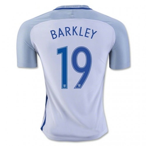 Camisolas de Futebol Inglaterra BARKLEY Equipamento Principal 2016/17 Manga Curta Camisolas de Futebol Inglaterra BARKLEY Equipamento Principal 2016/17 Manga Curta