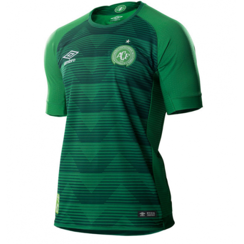 Camisolas de Futebol Chapecoense Equipamento Principal 2017/18 Manga Curta Camisolas de Futebol Chapecoense Equipamento Principal 2017/18 Manga Curta