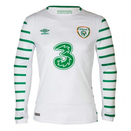 Camisolas de Futebol Irlanda Equipamento Alternativa Euro 2016 Manga Comprida Camisolas de Futebol Irlanda Equipamento Alternativa Euro 2016 Manga Comprida