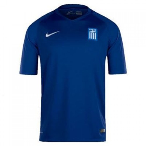 Camisolas de Futebol Grécia Equipamento Alternativa 2016/17 Manga Curta Camisolas de Futebol Grécia Equipamento Alternativa 2016/17 Manga Curta