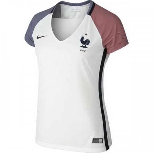 Camisolas de Futebol França Mulher Equipamento Alternativa Euro 2016 Camisolas de Futebol França Mulher Equipamento Alternativa Euro 2016