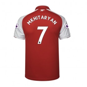 Camisolas de Futebol Arsenal Henrikh Mkhitaryan 7 Equipamento Principal 2017/18 Manga Curta