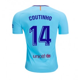 Camisolas de Futebol FC Barcelona Philippe Coutinho 14 Equipamento Alternativa 2017/18 Manga Curta