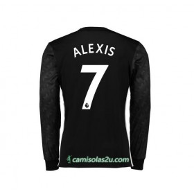 Camisolas de Futebol Manchester United Alexis Sanchez 7 Equipamento Alternativa 2017/18 Manga Comprida