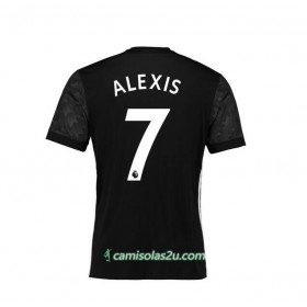 Camisolas de Futebol Manchester United Alexis Sanchez 7 Equipamento Alternativa 2017/18 Manga Curta