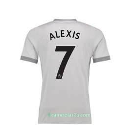 Camisolas de Futebol Manchester United Alexis Sanchez 7 Equipamento 3ª 2017/18 Manga Curta