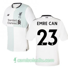 Camisolas de Futebol Liverpool EMRE CAN Equipamento Alternativa 2017/18 Manga Curta