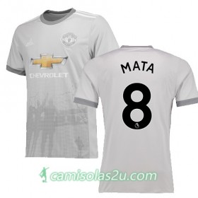 Camisolas de Futebol Manchester United MATA Equipamento 3ª 2017/18 Manga Curta