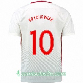 Camisolas de Futebol Polônia GRZEGORZ KRYCHOWIAK Equipamento Principal Euro 2016